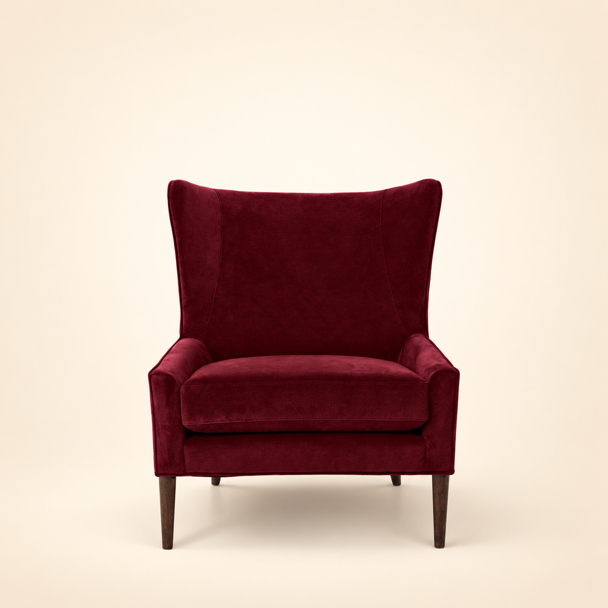 Marlowe Wingback Chair front view