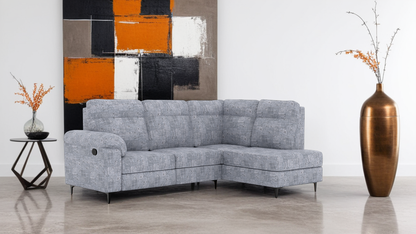 Mayfair Corner Fabric LHF With Recliner