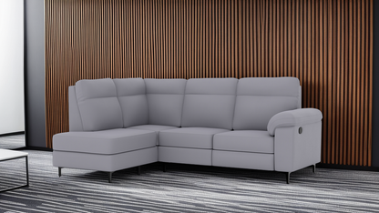 Mayfair Corner Fabric RHF With Recliner