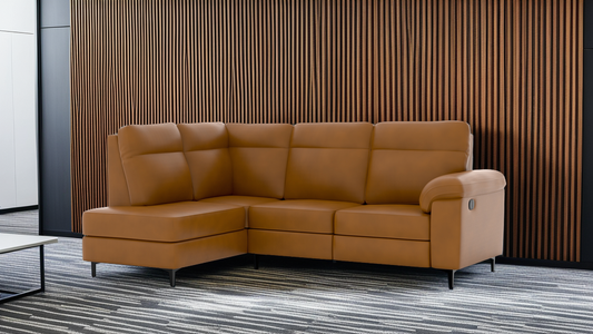 Mayfair Corner Artificial Leather RHF With Recliner