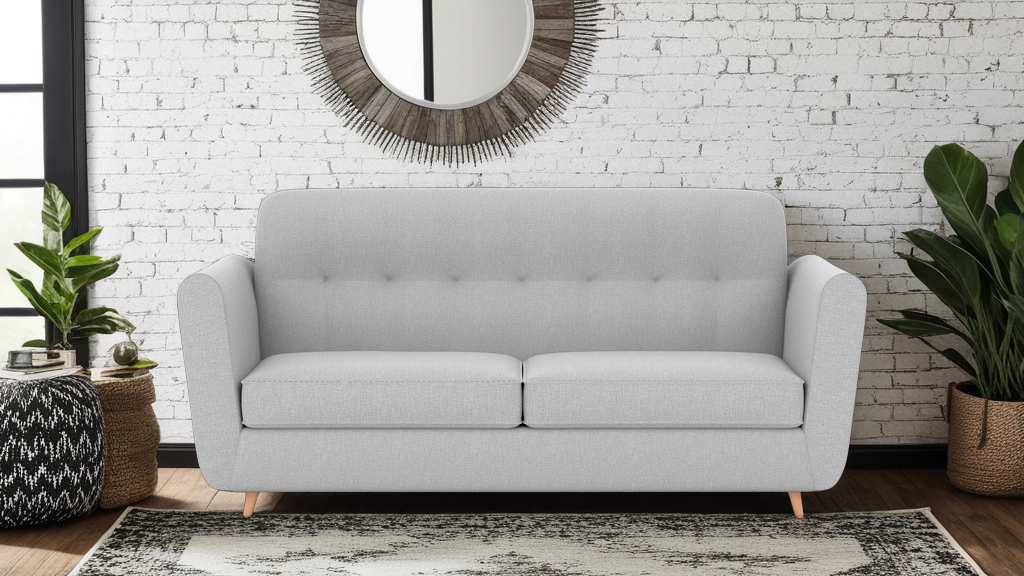 Meridian 3 Seater Fabric Sofa