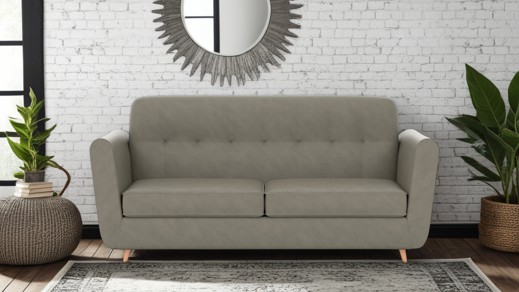 Meridian 3 Seater Artificial Leather Sofa