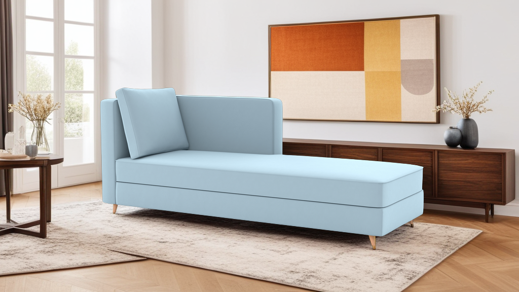 Milton Fabric LHF Lounger