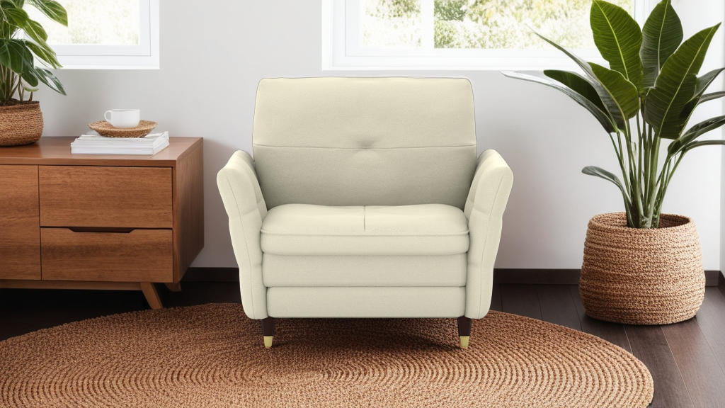 Modena 1 Seater Leather Sofa