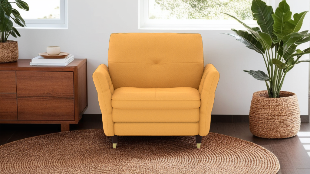 Modena 1 Seater Fabric Sofa