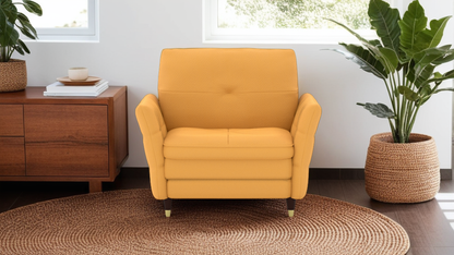 Modena 1 Seater Fabric Sofa