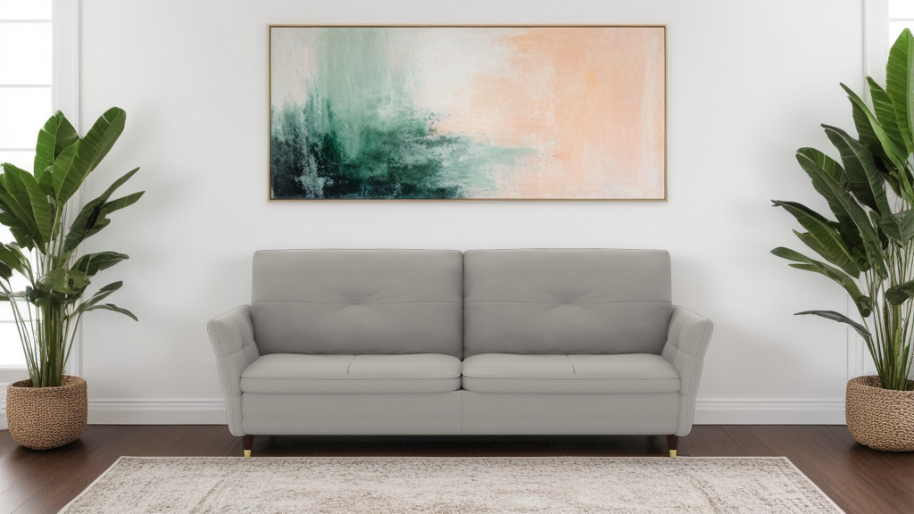 Modena 3 Seater Leather Sofa