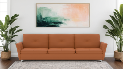 Modena 4 Seater Fabric Sofa