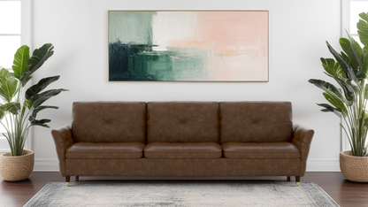 Modena 4 Seater Artificial Leather Sofa