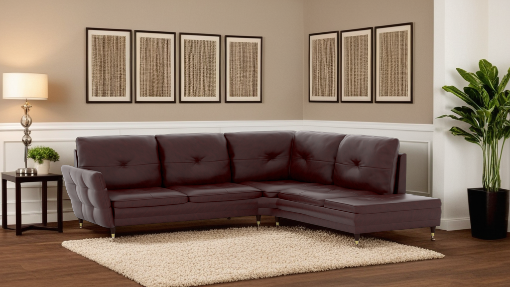 Modena Corner Artificial Leather LHF With Chaise