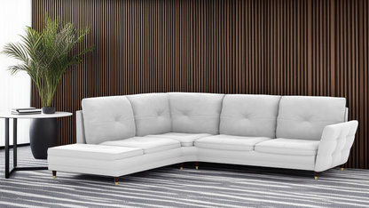 Modena Corner Leather RHF With Chaise