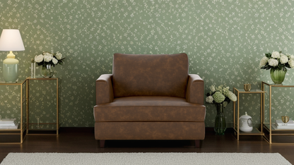 Monaco 1 Seater Artificial Leather Sofa