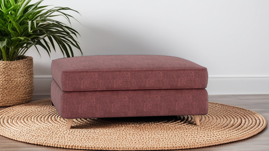 Monaco Fabric Ottoman