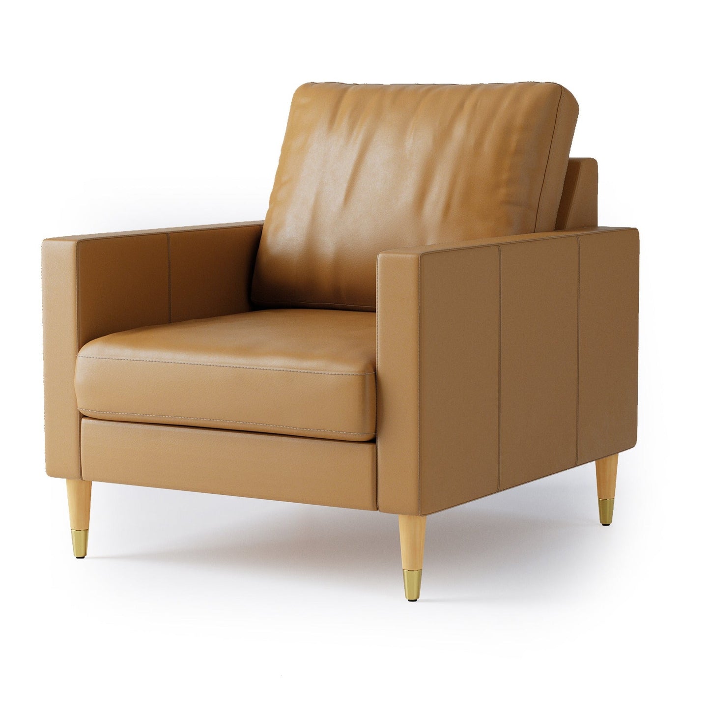 Lore Sofa | 1 Seater Italian Leather Sofa (3 feet)