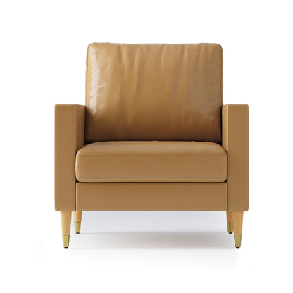 Lore Sofa | 1 Seater Italian Leather Sofa (3 feet)