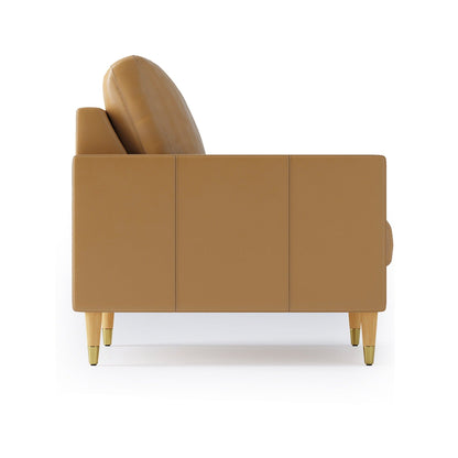 Lore Sofa | 1 Seater Italian Leather Sofa (3 feet)