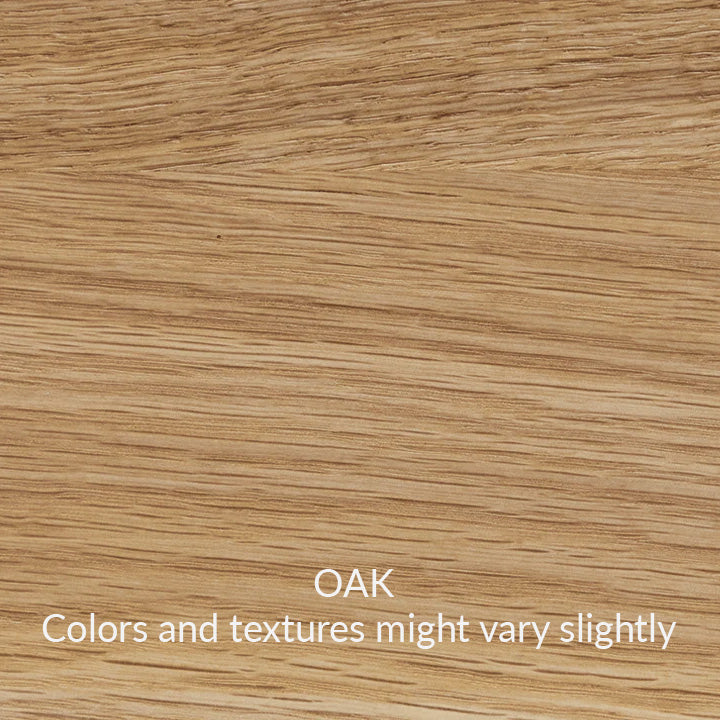 Mowa Bed - Solid Teak/Walnut/Oak Wood (King)