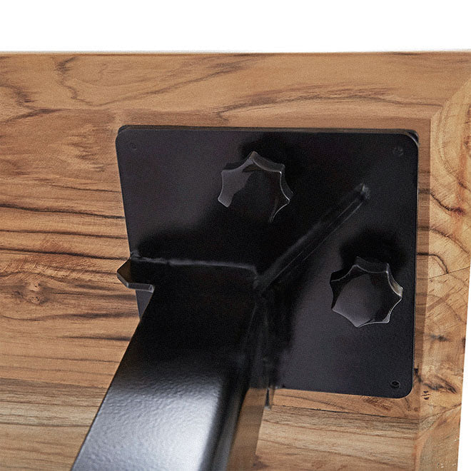 Serenity Table (5x3 feet) - Solid Teak/Walnut/Oak Wood