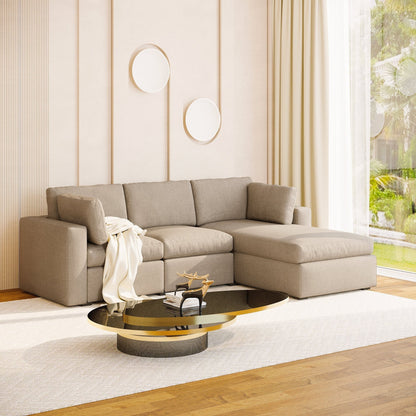 Node Sofa | L Shaped Sofa | 3 Seater (8 x 5.5 feet)