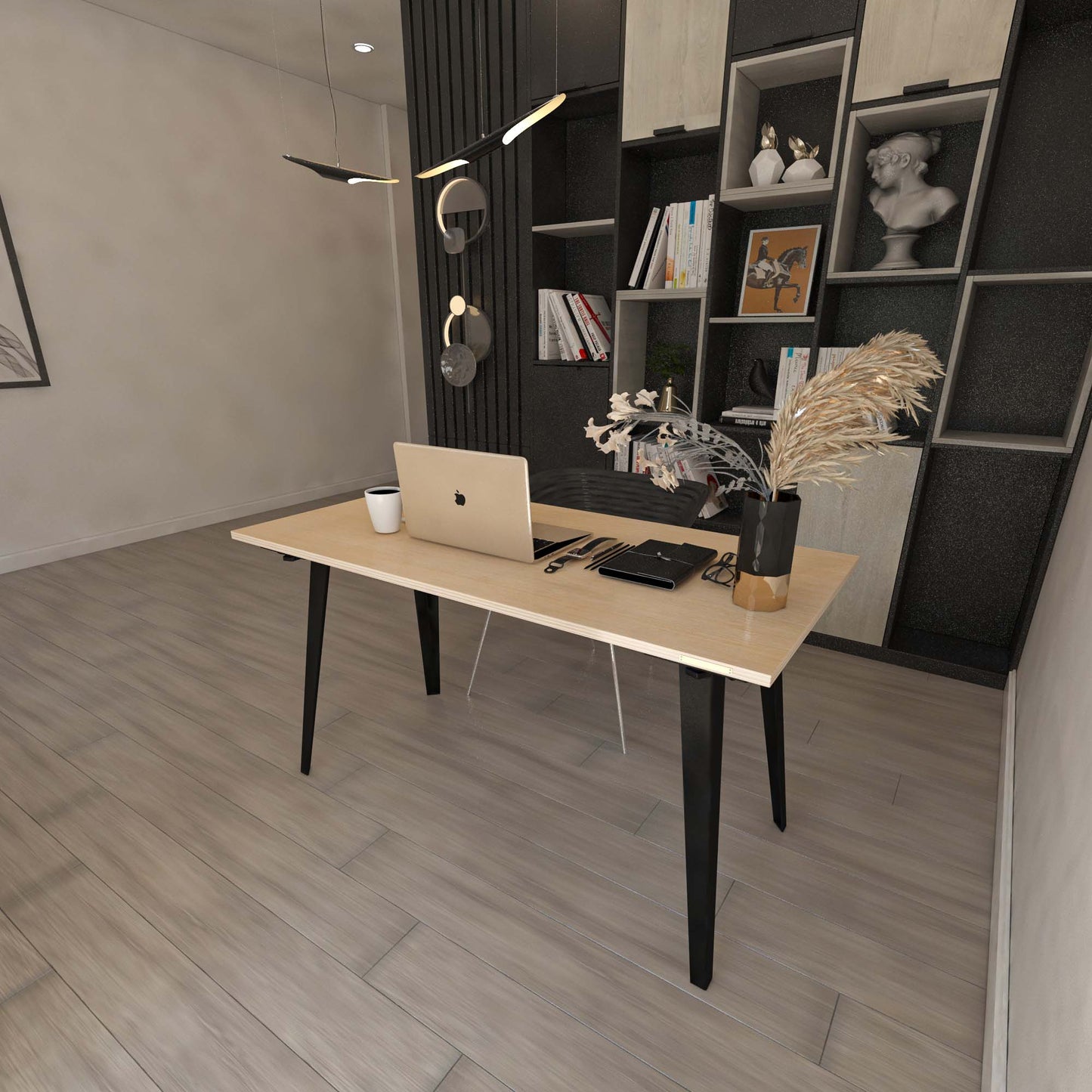 Takeshi Desk (4x2 feet) - White Oak