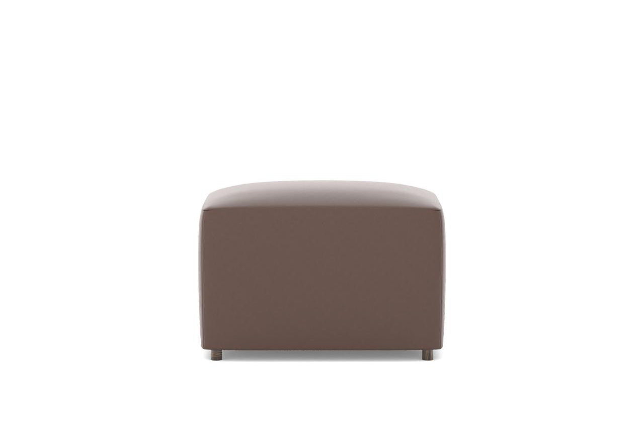 Pouffe Leather Ottoman