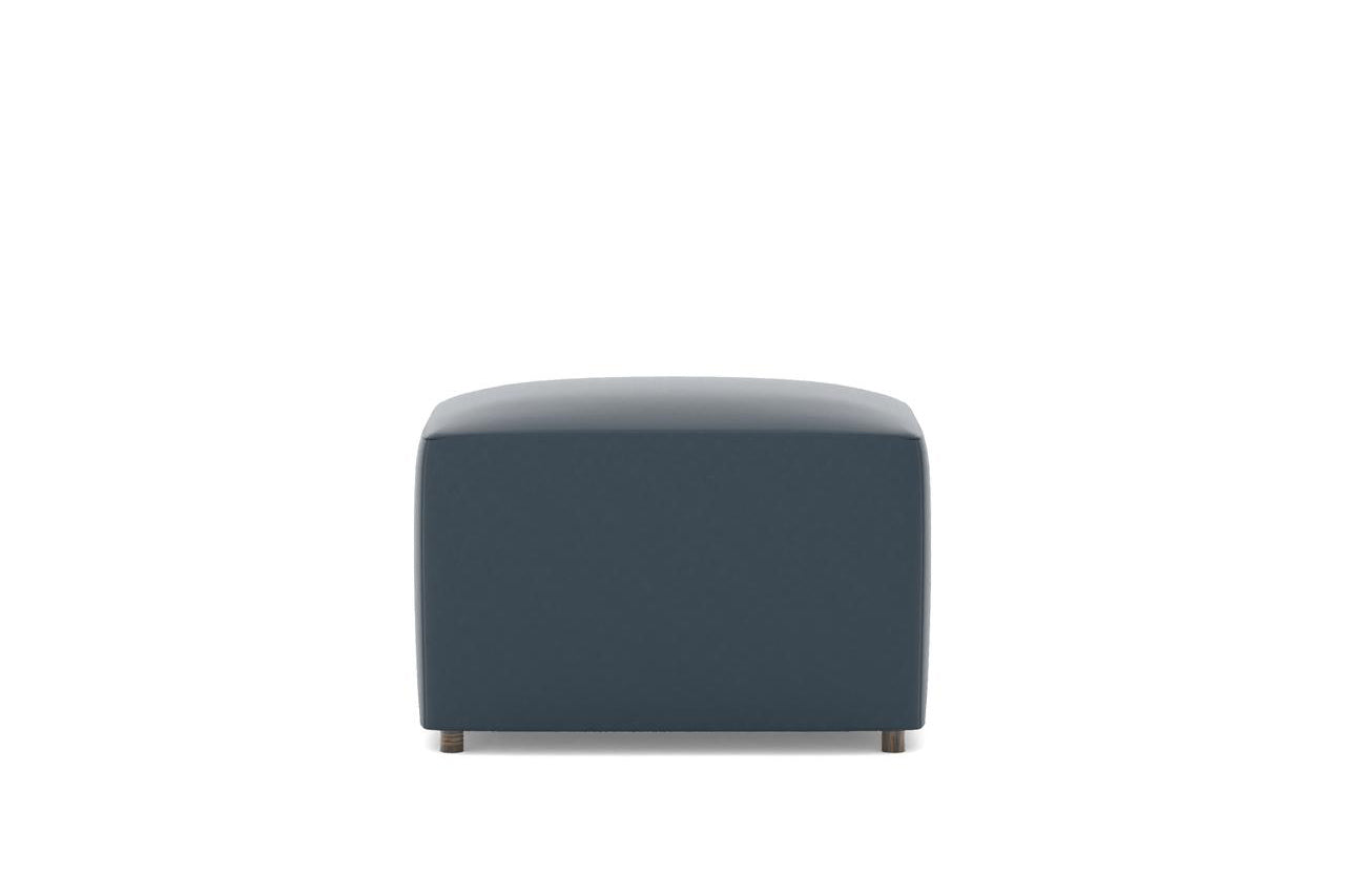 Pouffe Leather Ottoman