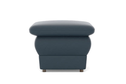 Chiffon Leather Ottoman
