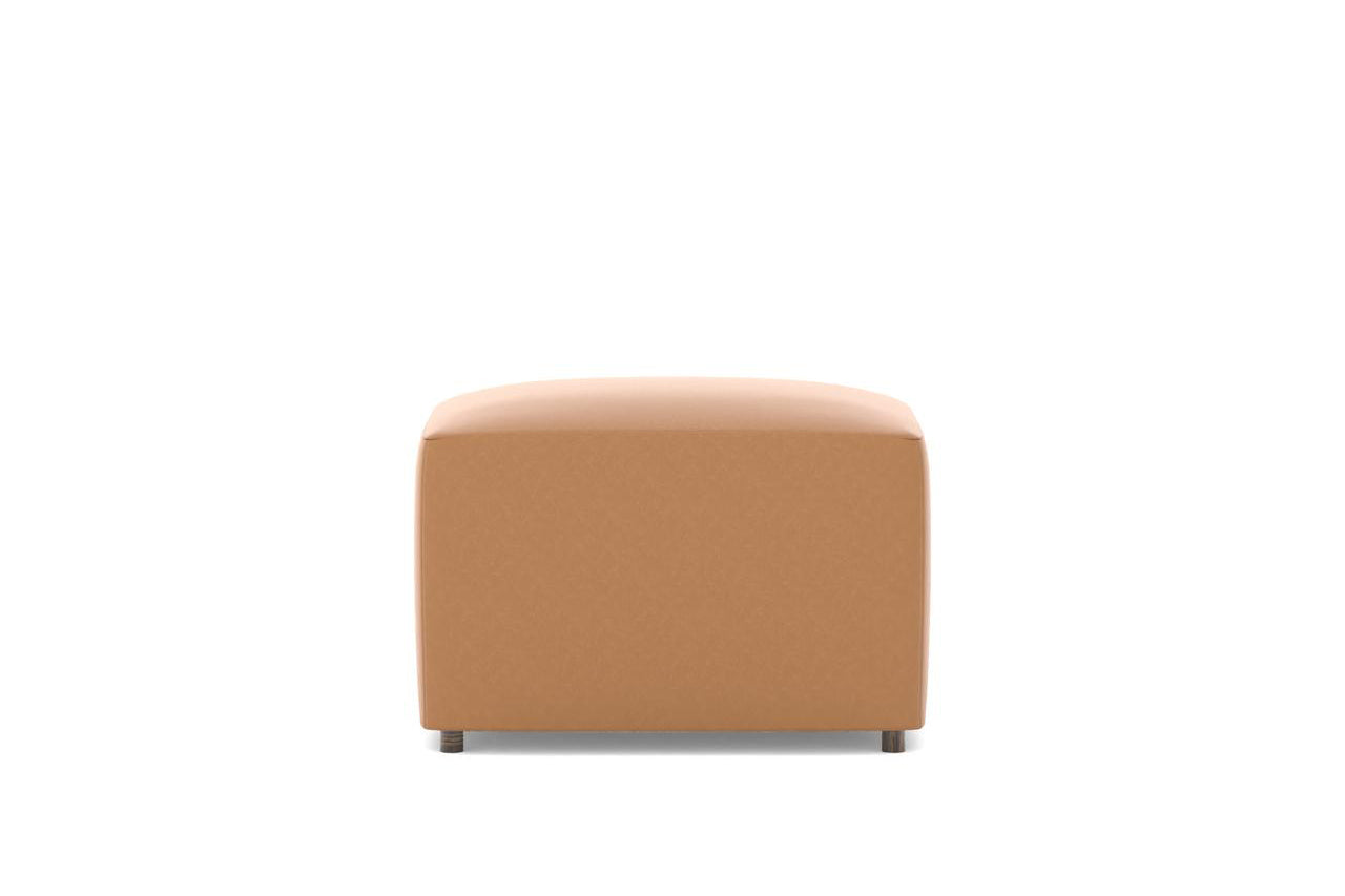Pouffe Leather Ottoman