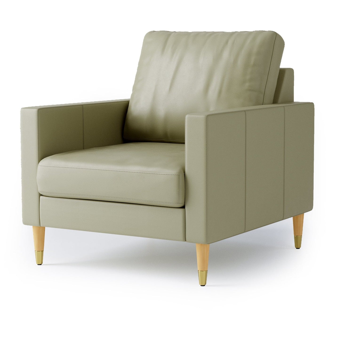 Lore Sofa | 1 Seater Italian Leather Sofa (3 feet)