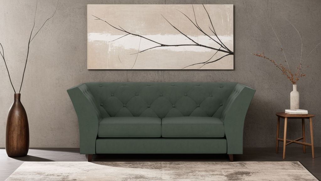 Paris 2 Seater Leather Sofa