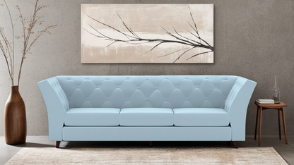 Paris 3 Seater Fabric Sofa