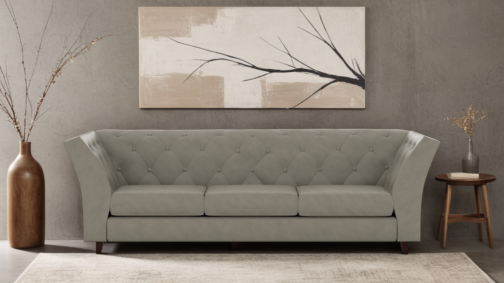 Paris 3 Seater Artificial Leather Sofa