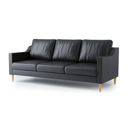Lore Sofa | 3 Seater Italian Leather Sofa (7 feet)