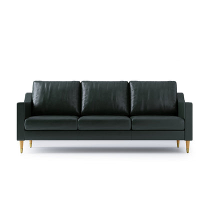 Lore Sofa | 3 Seater Italian Leather Sofa (7 feet)