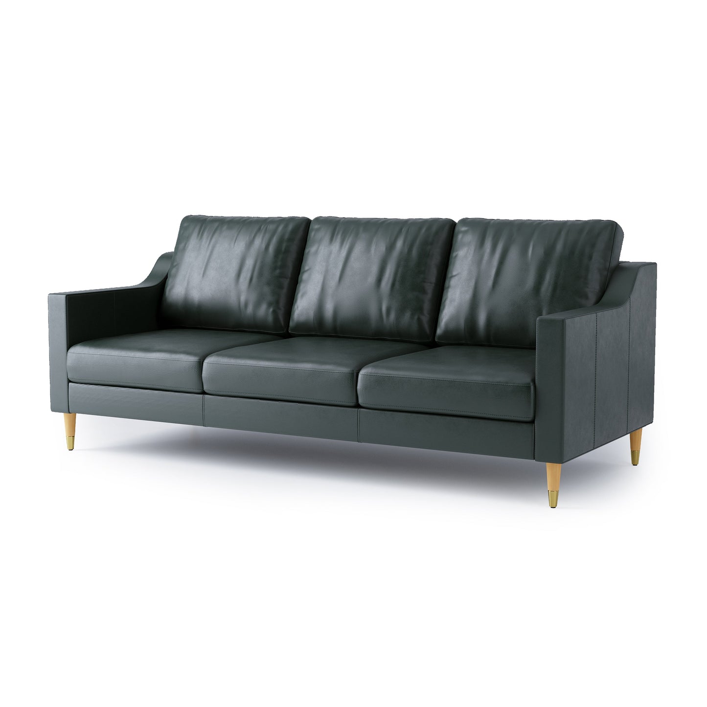Lore Sofa | 3 Seater Italian Leather Sofa (7 feet)