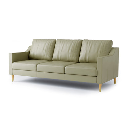Lore Sofa | 3 Seater Italian Leather Sofa (7 feet)
