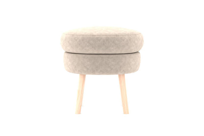 Moon Fabric Ottoman