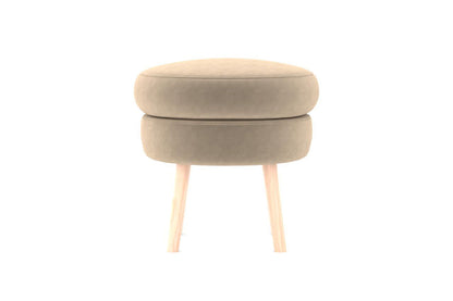 Moon Fabric Ottoman