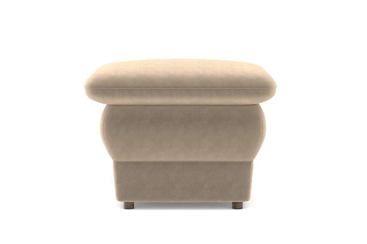 Chiffon Fabric Ottoman