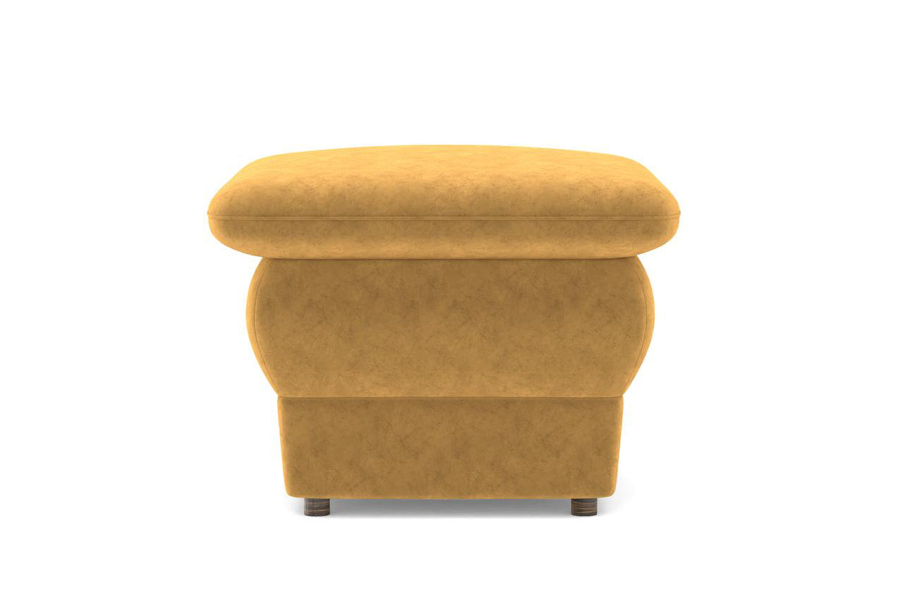 Chiffon Fabric Ottoman