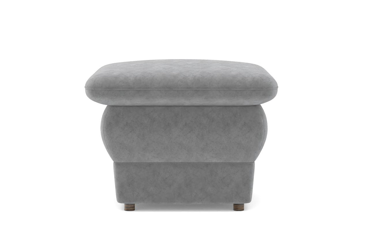 Chiffon Fabric Ottoman