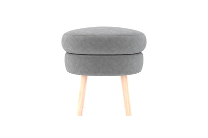 Moon Fabric Ottoman