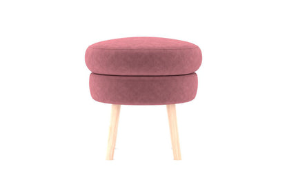 Moon Fabric Ottoman