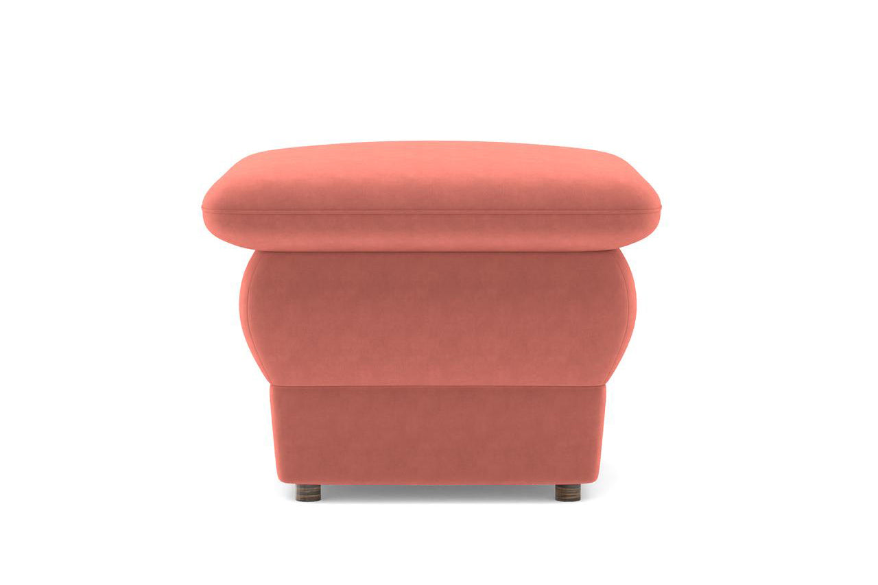 Chiffon Fabric Ottoman