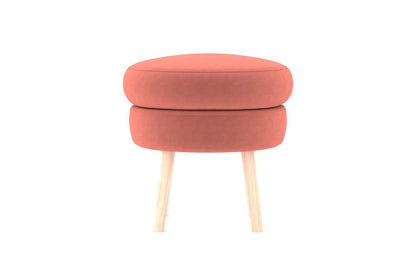 Moon Fabric Ottoman