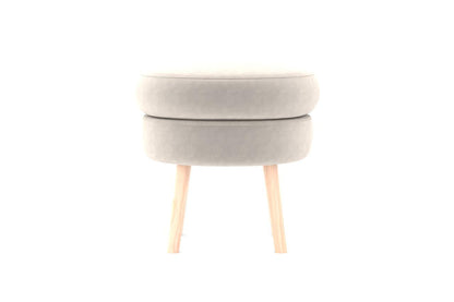Moon Fabric Ottoman
