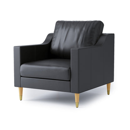 Lore Sofa | 1 Seater Italian Leather Sofa (3 feet)
