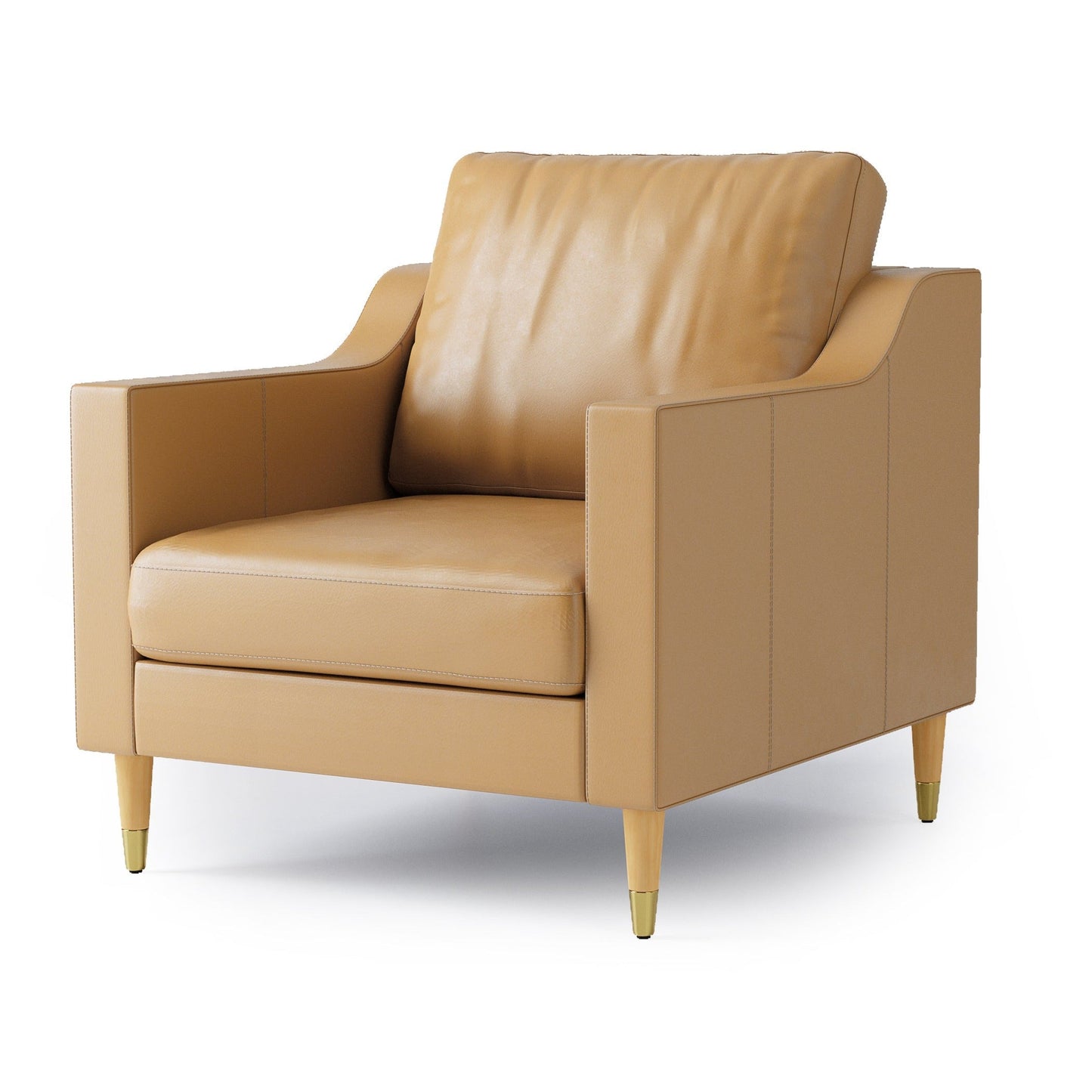 Lore Sofa | 1 Seater Italian Leather Sofa (3 feet)