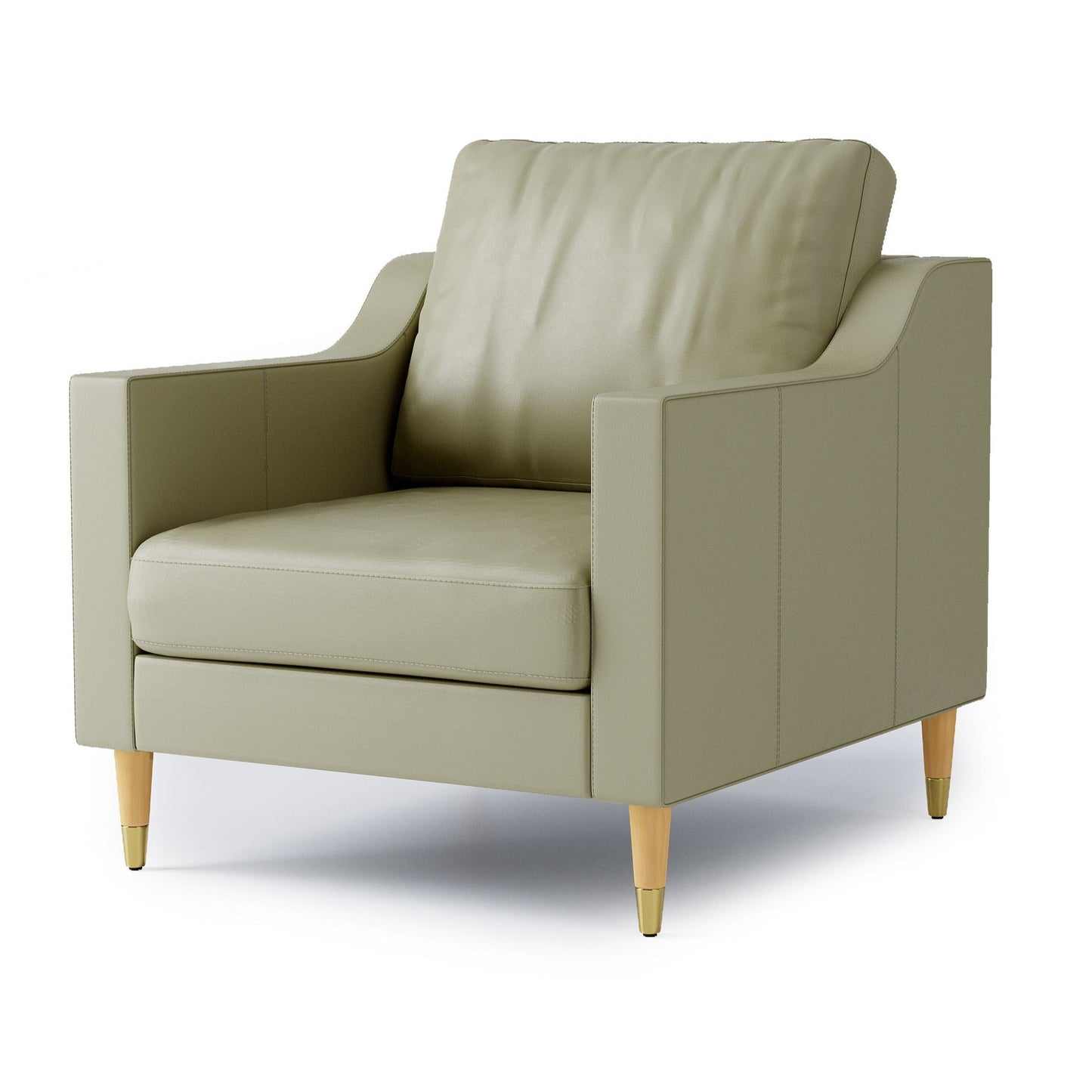 Lore Sofa | 1 Seater Italian Leather Sofa (3 feet)