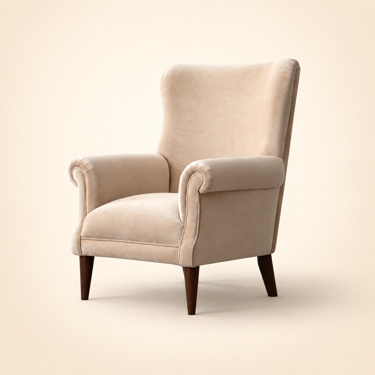 Prima Accent Chair three-quarter view